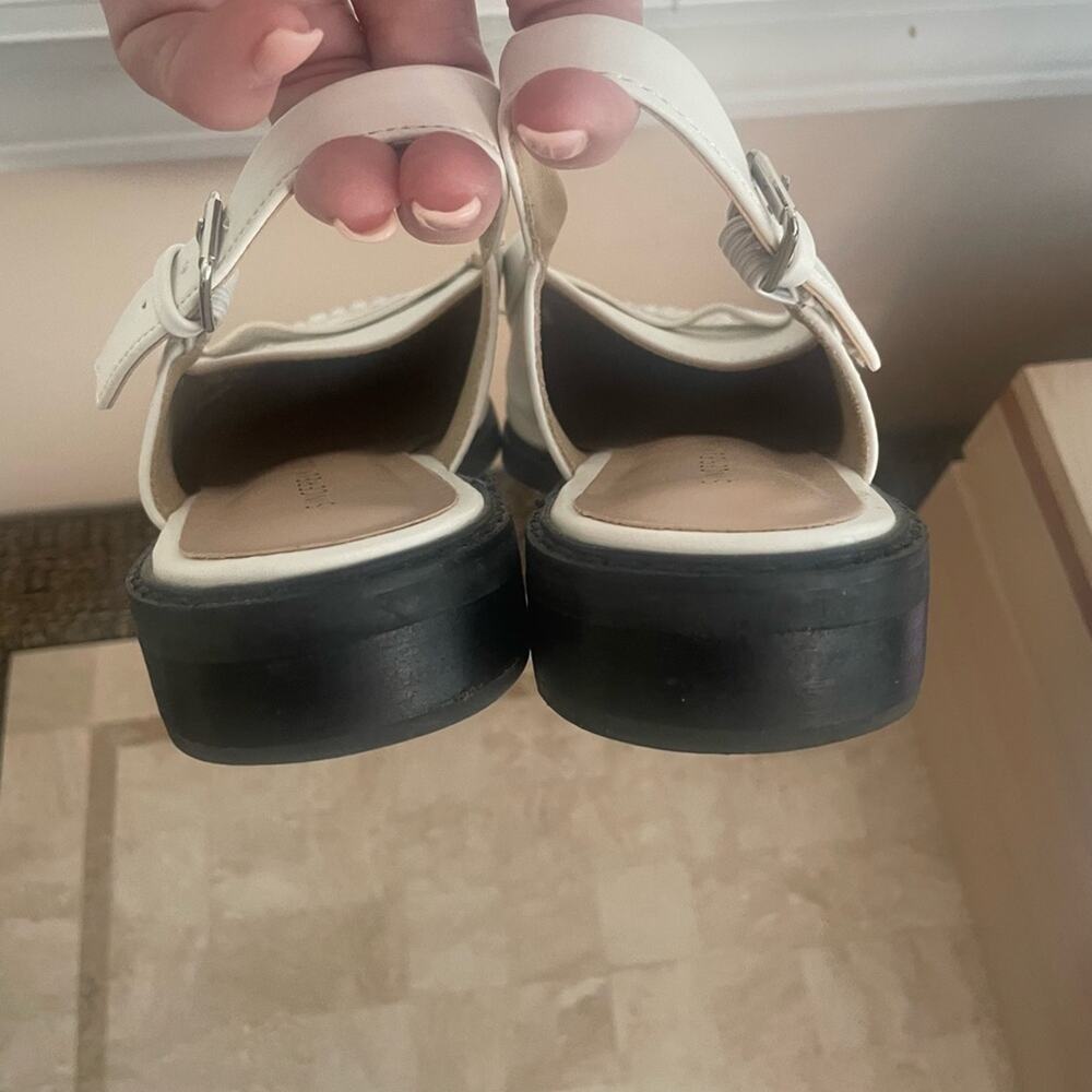Sincerely Jules "Romance" sling back mules - Picture 5 of 8